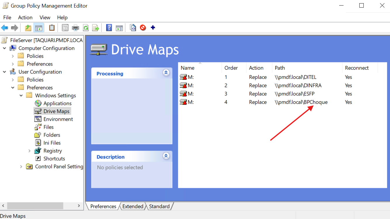 Mapeamento concluído