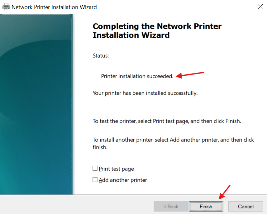Instalação concluída