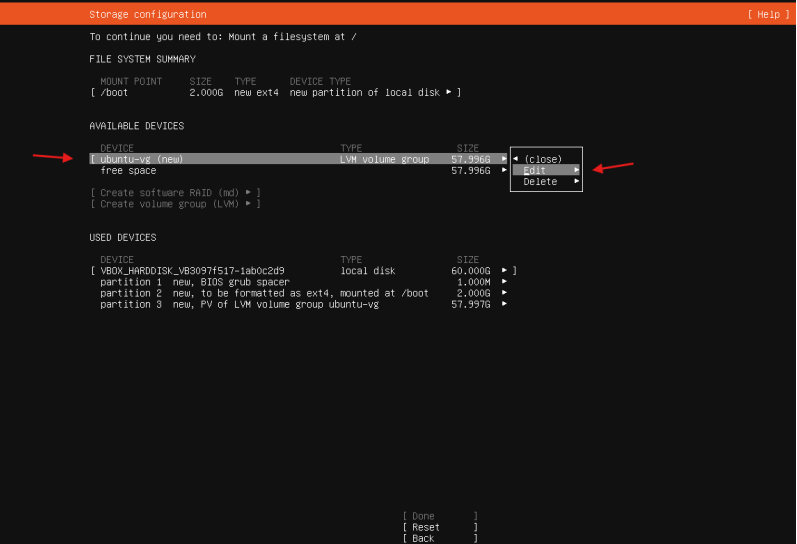 Renomear Volume Group